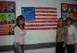 Three Women and the USA Flag